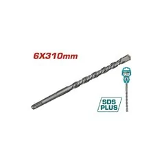 PUNTA SDS PLUS MM 6X310 TOTAL