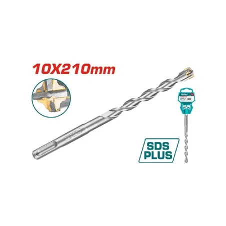 PUNTA SDS PLUS 4 TAGLIENTI MM 10X210 TOTAL