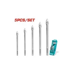 SET 5 PUNTE PER VETRO TOTAL