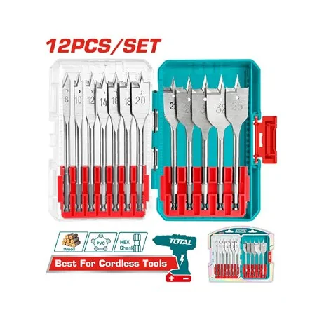 SET 12 MECCHIE PER LEGNO TOTAL