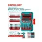 SET INSERTI E BUSSOLE PER AVVITATORE A PERCUSSIONE 33 PZ TOTAL