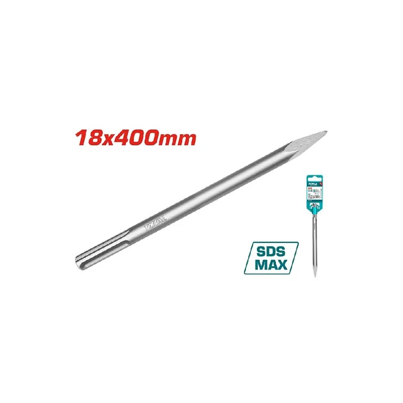 SCALPELLO A PUNTA SDS MAX MM 18X400 TOTAL