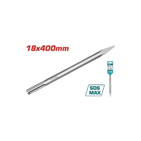 SCALPELLO A PUNTA SDS MAX MM 18X400 TOTAL