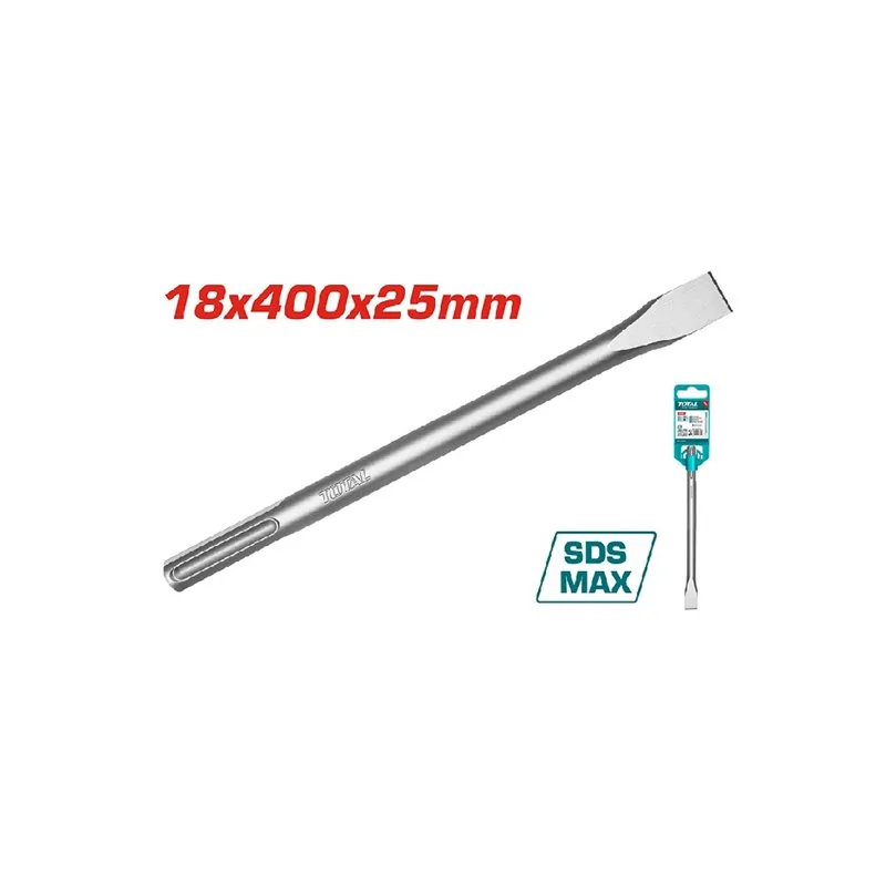 SCALPELLO PIATTO SDS MAX MM 18X400X25 TOTAL