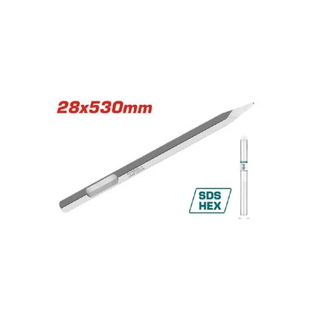 SCALPELLO A PUNTA SDS HEX MM 28X520 TOTAL