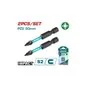 SET 2 INSERTI LUNGHI PZ2 PER AVVITATORE A PERCUSSIONE TOTAL