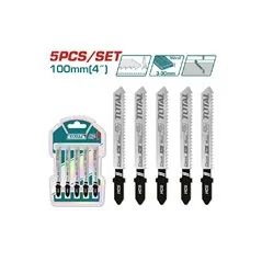 SET 5 LAME PER SEGHETTO ALTERNATIVO PER LEGNO 10TPI TOTAL