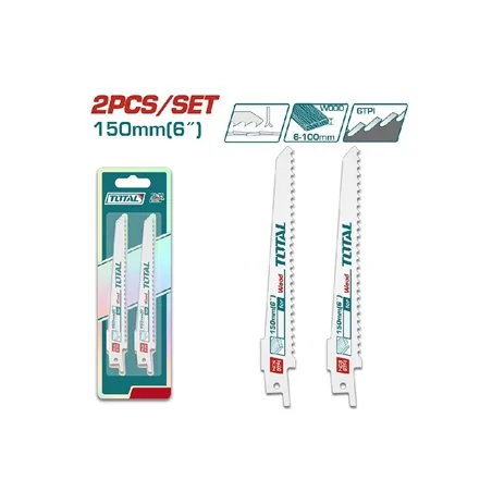 SET 2 LAME LUNGHE PER SEGHETTO ALTERNATIVO TAGLIO LEGNO\PLASTICA TOTAL