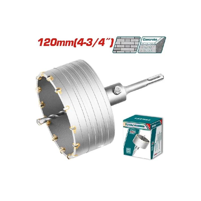 FRESA A TAZZA Ø120 PUNTA MM 8X110 MURO TOTA TOTAL