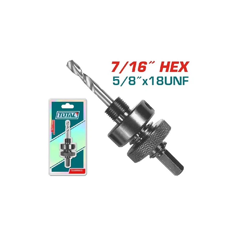 ALBERO CON PUNTA HEX 7/16" PER FRESE TOTAL