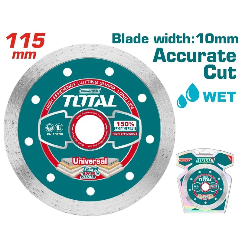 DISCO DIAMANTATO AD ACQUA MM115X22,2 TOTAL