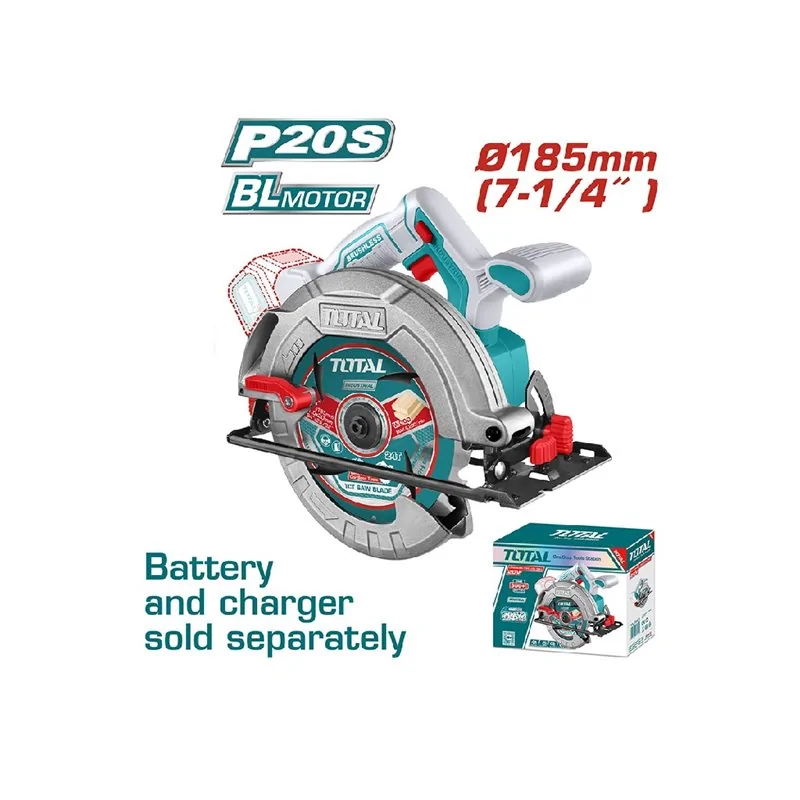 SEGA CIRCOLARE Ø185 20V SENZA BATTERIA TOTAL