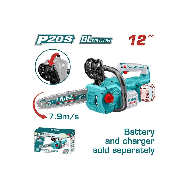 MOTOSEGA BRUSHLESS 20V CM 30 SENZA BATTERIA TOTAL