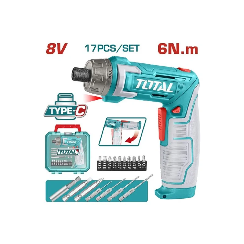 AVVITATORE 8V USB IN VALIGETTA TOTAL