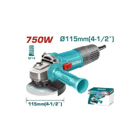 SMERIGLIATRICE ANGOLARE 750W MM115 TOTAL
