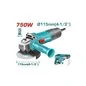 SMERIGLIATRICE ANGOLARE 750W MM115 TOTAL