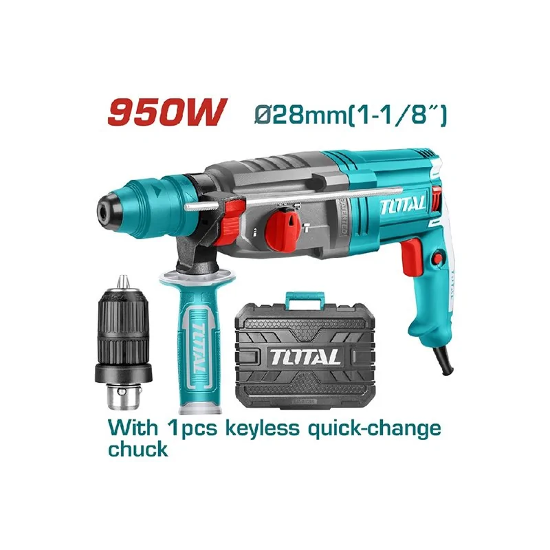 MARTELLO DEMOLITORE SDS PLUS 950W TOTAL