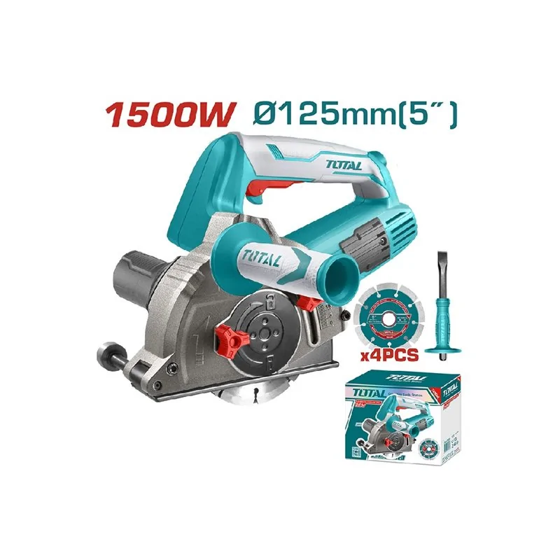 SCANALATRICE PER MURO 1500W Ø125 CON 4 DISCHI TOTAL