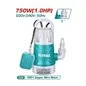 POMPA SOMMERSA ACQUE SPORCHE 750W 1HP TOTAL