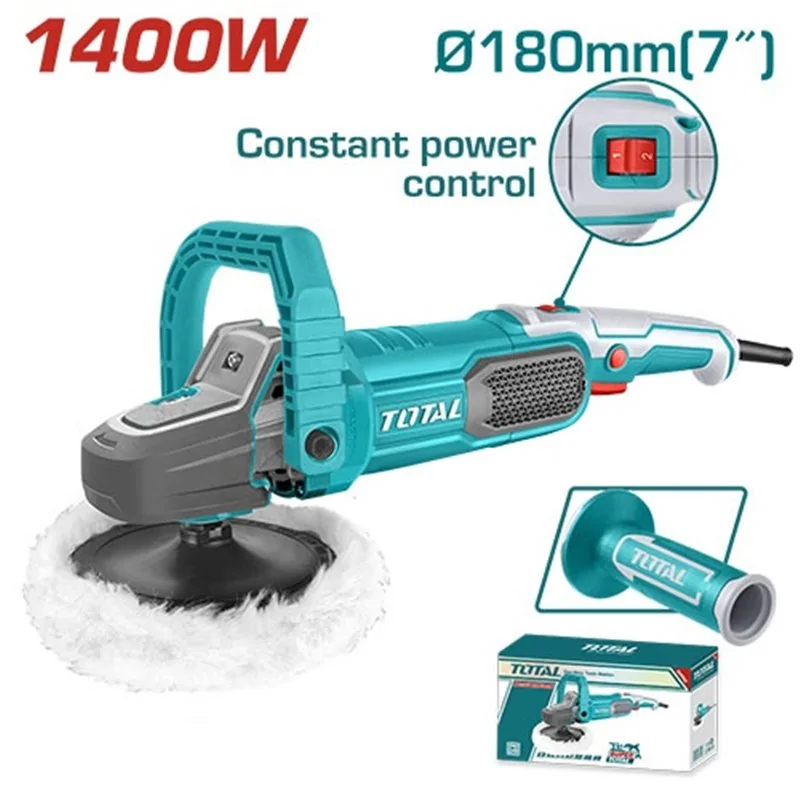 LUCIDATRICE 1400W Ø180 CON 3 ACCESSORI TOTAL