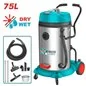 ASPIRAPOLVERE E LIQUIDI 75L 2400W TOTAL