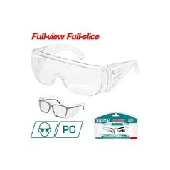OCCHIALI SICUREZZA TRASPARENTI TOTAL