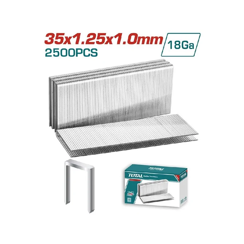 SPILLI PER CHIODATRICE 35X1.25X1.0 PZ 2500 TOTAL