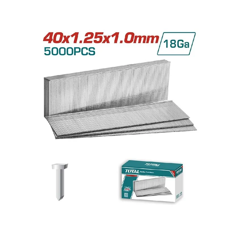 CHIODINI PER CHIODATRICE 40X1.25X10 PZ 5000 TOTAL