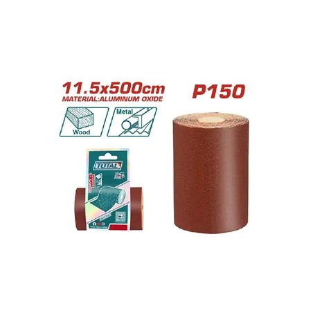 CARTA ABRASIVA H 11,5X500 CM GR 150 TOTAL