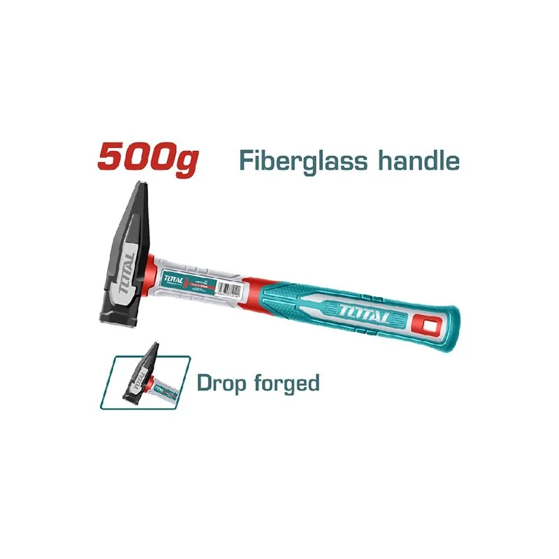 MARTELLO MECCANICO GR 500 MANICO FIBRA TOTAL