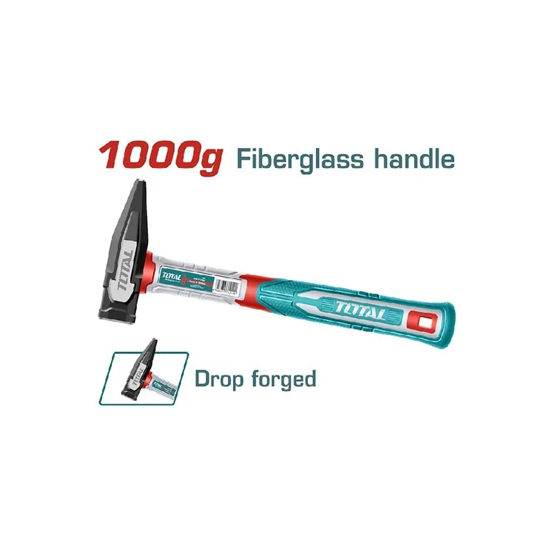 MARTELLO MECCANICO GR 1000 MANICO FIBRA TOTAL