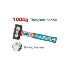 MAZZETTA PER MURATORE GR 1000 MANICO FIBRA TOTAL