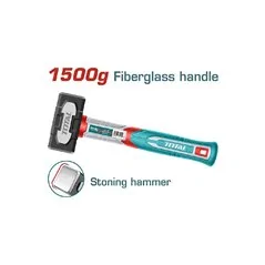 MAZZETTA PER MURATORE GR 1500 MANICO FIBRA TOTAL