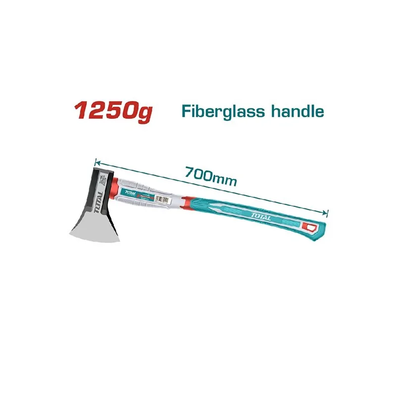 SCURE CARPENTIERE GR 1250 MM 700 MANICO FIBRA TOTAL