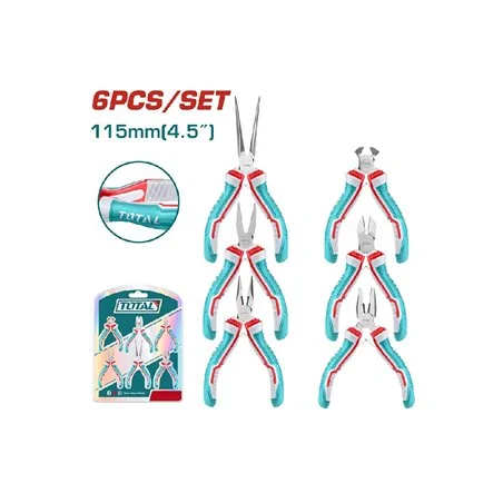 SET MINI PINZE/TRONCHESI MM 115 PZ 6 TOTAL