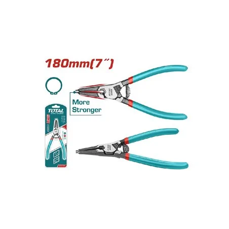 PINZA BECCHI DRITTI PER ANELLI ESTERNI MM 180 TOTAL