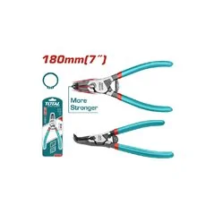 PINZA BECCHI CURVI PER ANELLI INTERNI MM 180 TOTAL