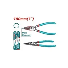 PINZA BECCHI DRITTI PER ANELLI INTERNI MM 180 TOTAL