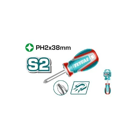 CACCIAVITE MAGNETICO CROCE PH2X38MM TOTAL