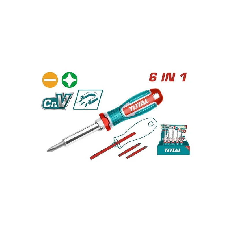 CACCIAVITE MAGNETICO 6IN1 CR-V TOTAL