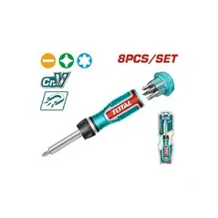 CACCIAVITE MAGNETICO CON 8 BITS CR-V TOTAL