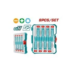 SET CACCIAVITI DI PRECISIONE PZ 8 CR-V TOTAL