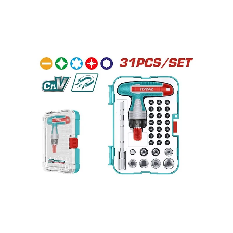 SET CACCIAVITE A T CON 31 BITS CR-V TOTAL