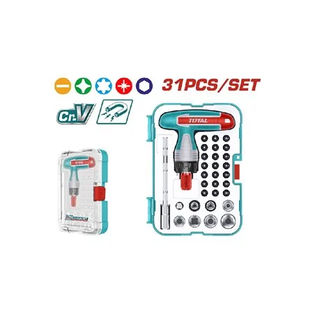 SET CACCIAVITE A T CON 31 BITS CR-V TOTAL