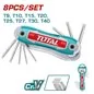 SET CHIAVI TORX RICHIUDIBILI CR-V PZ 8 TOTAL