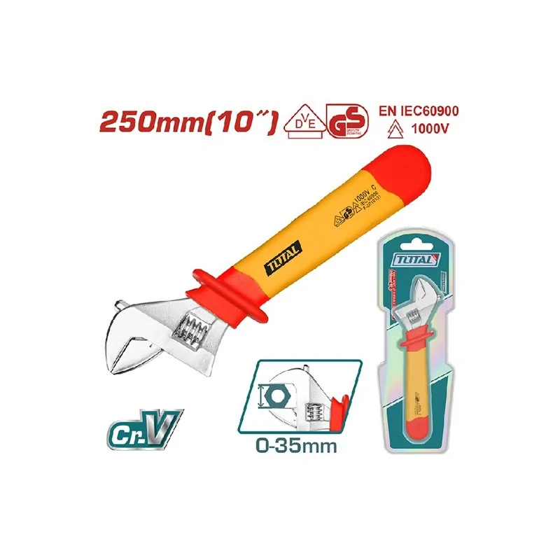 CHIAVE A RULLINO ISOLATA MM 250 CR-V TOTAL