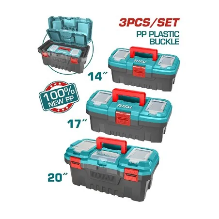 SET 3 VALIGETTE PORTA UTENSILI TOTAL