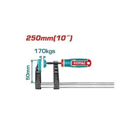 STRETTOIO PROFESSIONALE A F MM 250 TOTAL