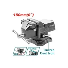 MORSA DA BANCO BASE GIREVOLE CON INCUDINE MM 150 TOTAL