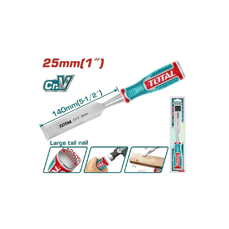 SCALPELLO PER FALEGNAME MM 25 CR-V TOTAL